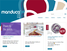 Tablet Screenshot of manduca-blog.com